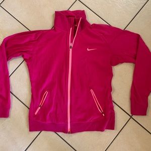 Nike Pink Women’s light weight jacket!! Size M!!